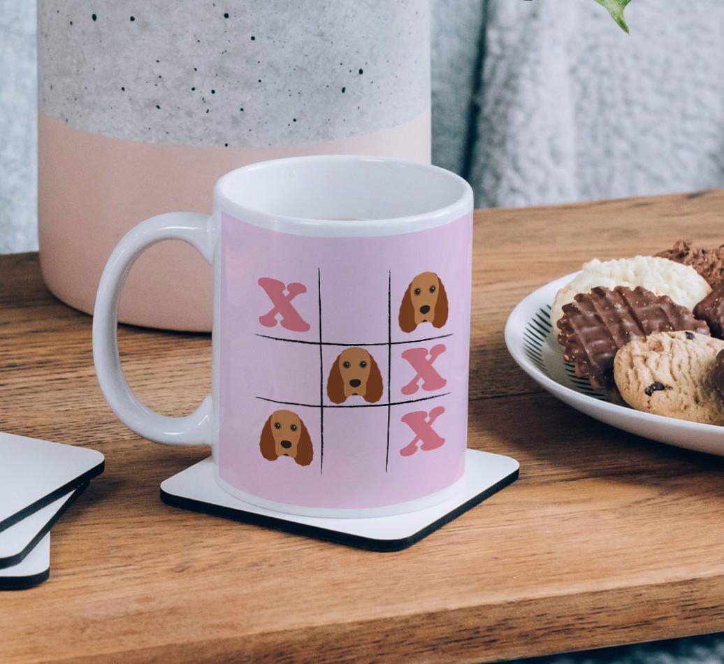 Tic-tac-toe: Personalized {breedFullName} Mug
