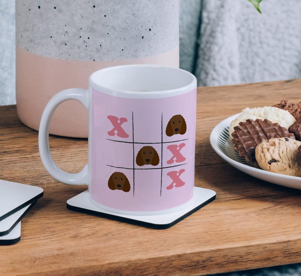 Tic-tac-toe: Personalized {breedFullName} Mug