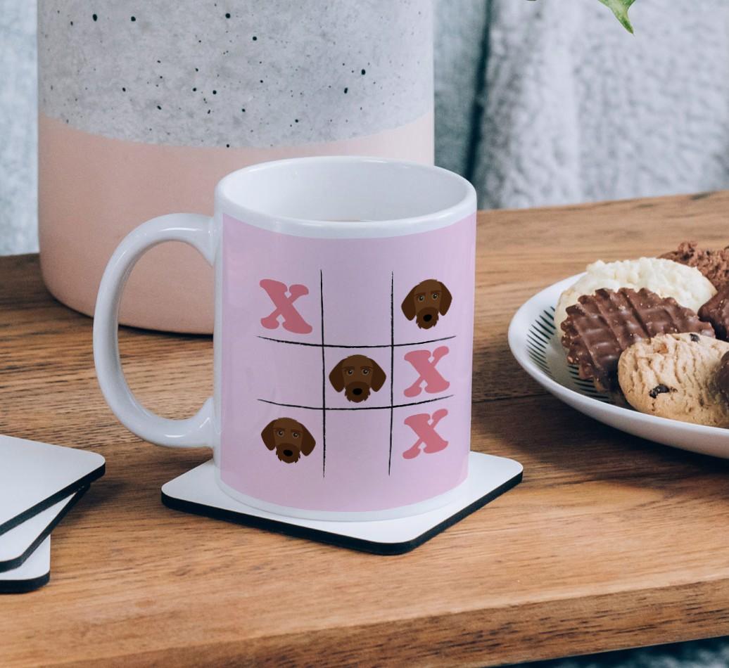 Tic-tac-toe: Personalized {breedFullName} Mug