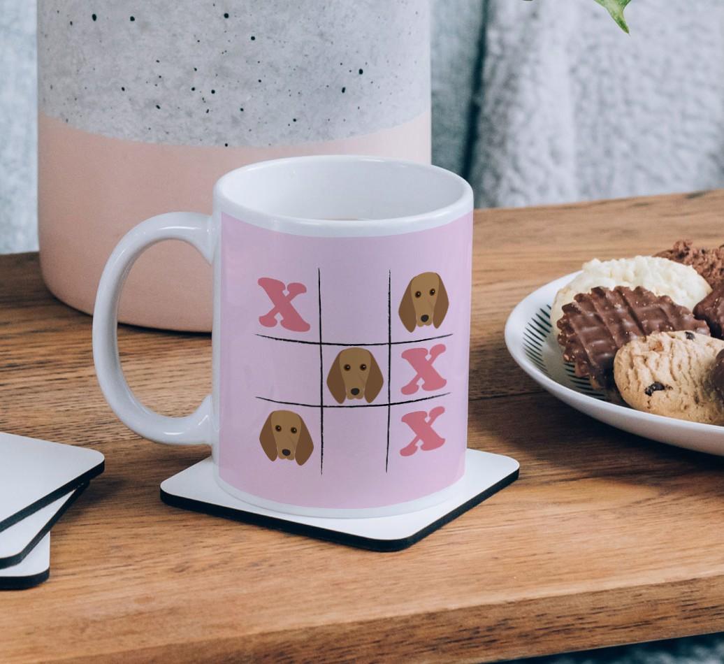 Tic-tac-toe: Personalized {breedFullName} Mug
