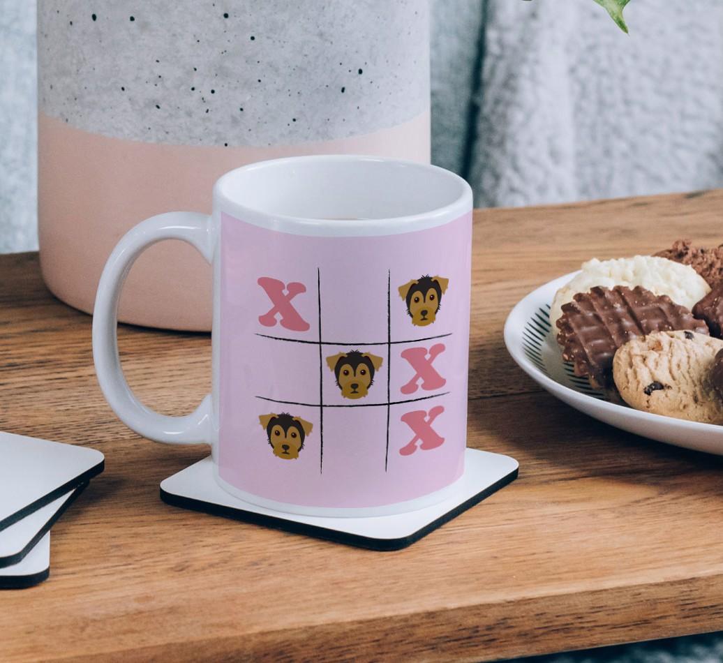 Tic-tac-toe: Personalized {breedFullName} Mug