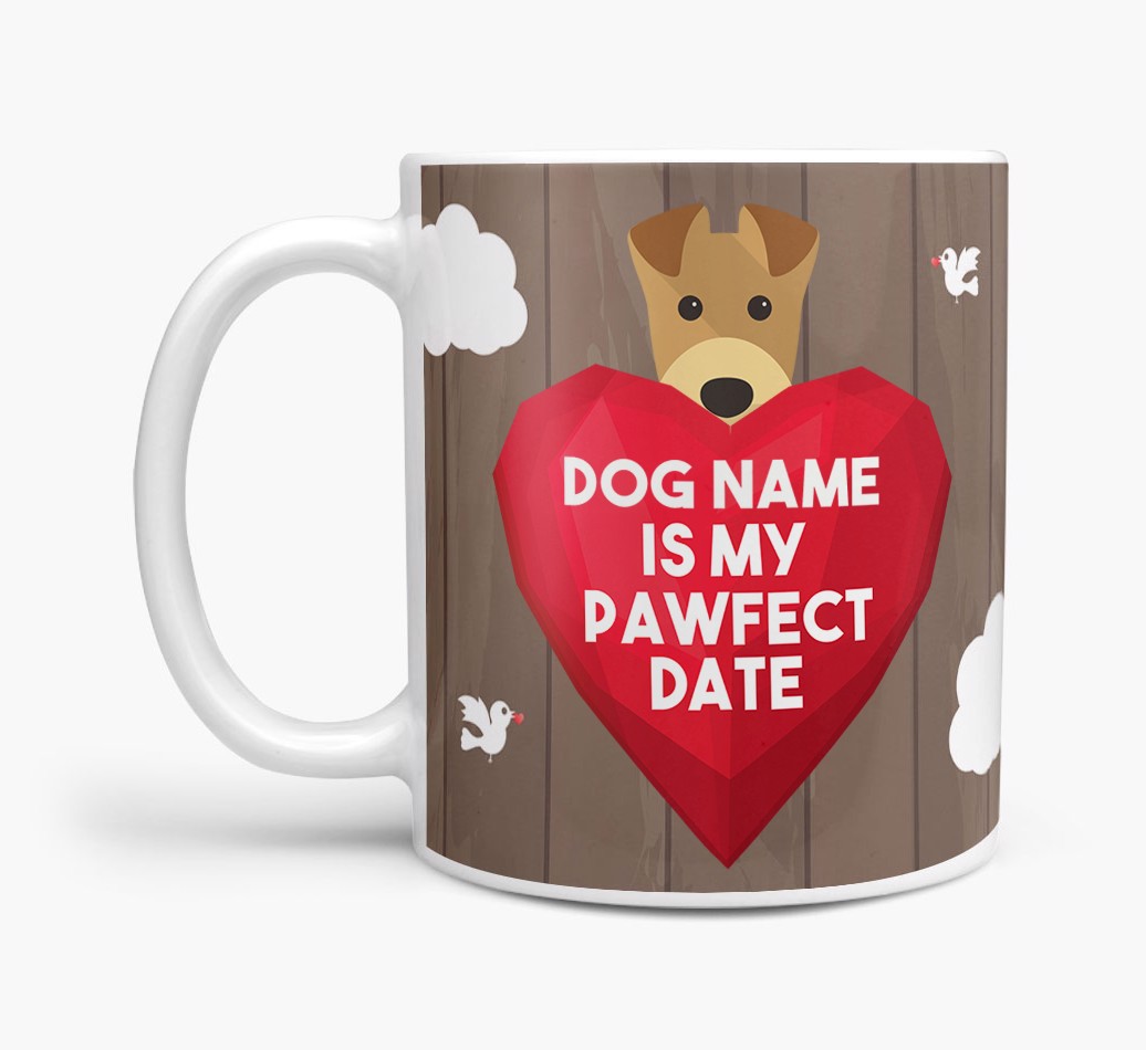 'Pawfect Date' - Personalised {breedFullName} Mug