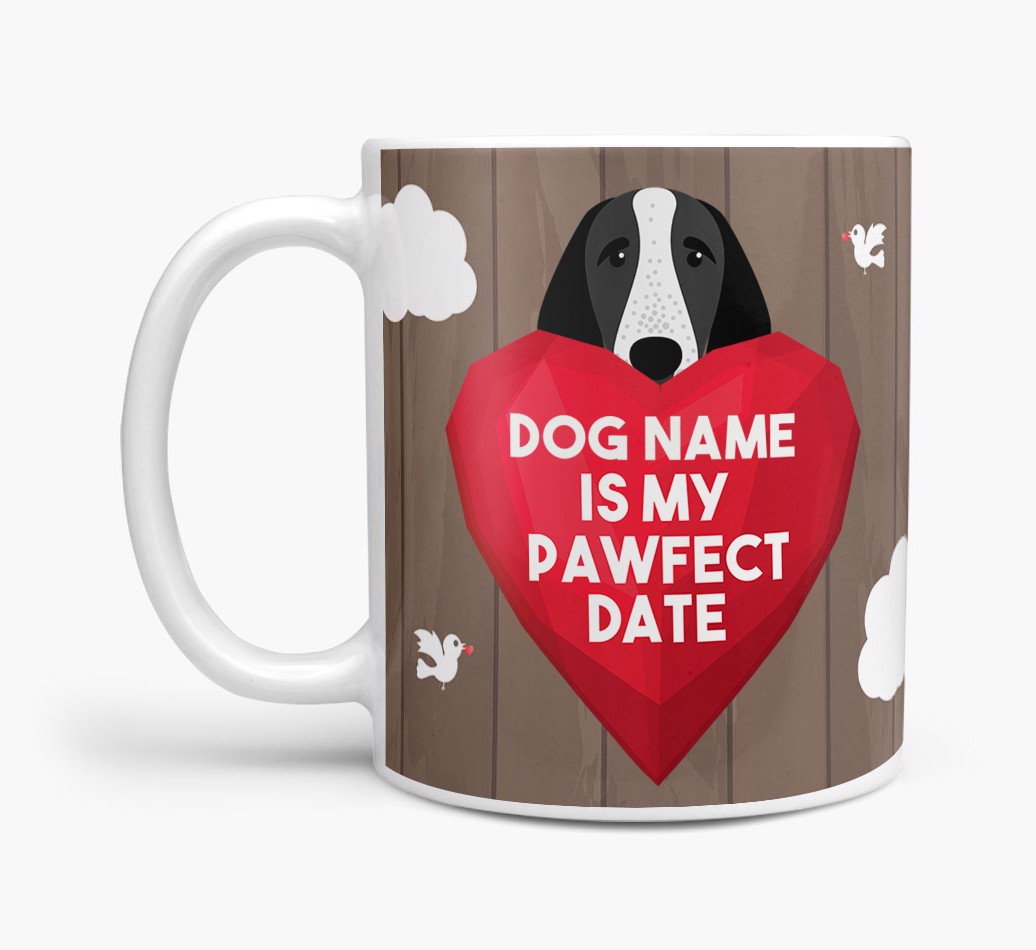 'Pawfect Date' - Personalised {breedFullName} Mug