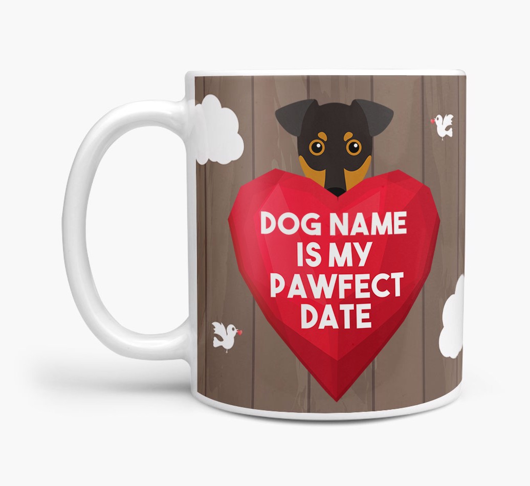 'Pawfect Date' - Personalised {breedFullName} Mug