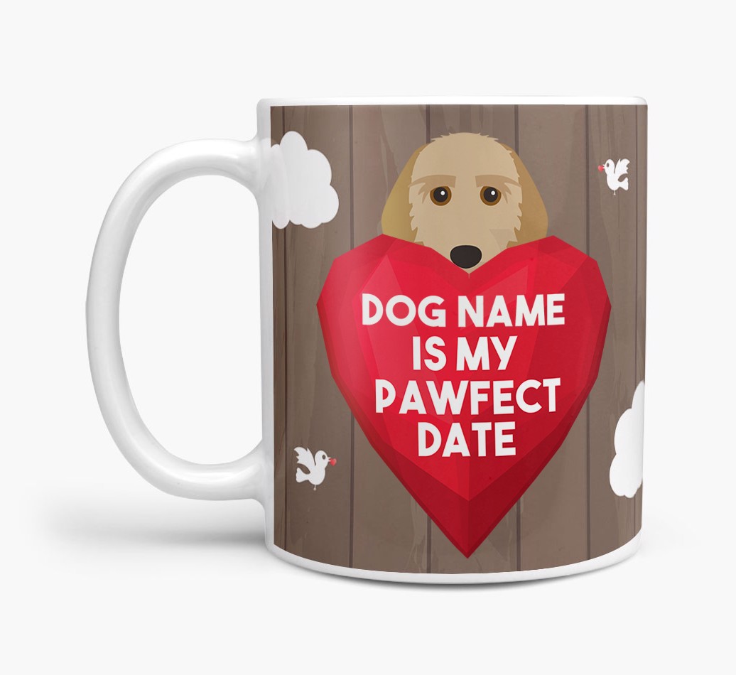 'Pawfect Date' - Personalised {breedFullName} Mug