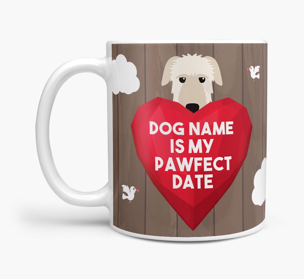 'Pawfect Date' - Personalised {breedFullName} Mug