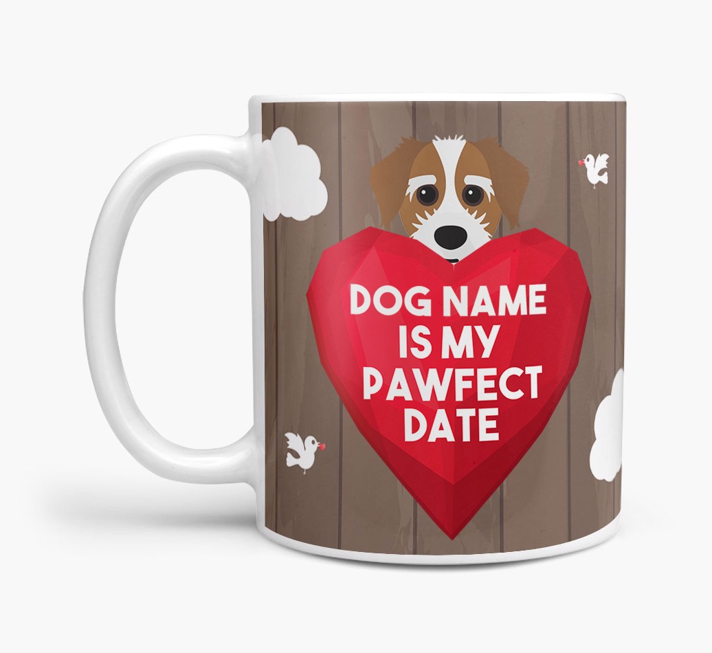 'Pawfect Date' - Personalised {breedFullName} Mug