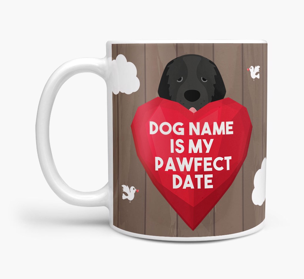 'Pawfect Date' - Personalised {breedFullName} Mug