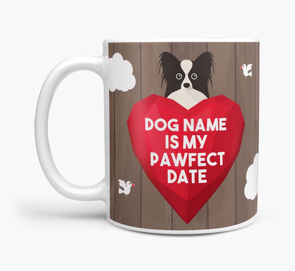'Pawfect Date' - Personalised {breedFullName} Mug