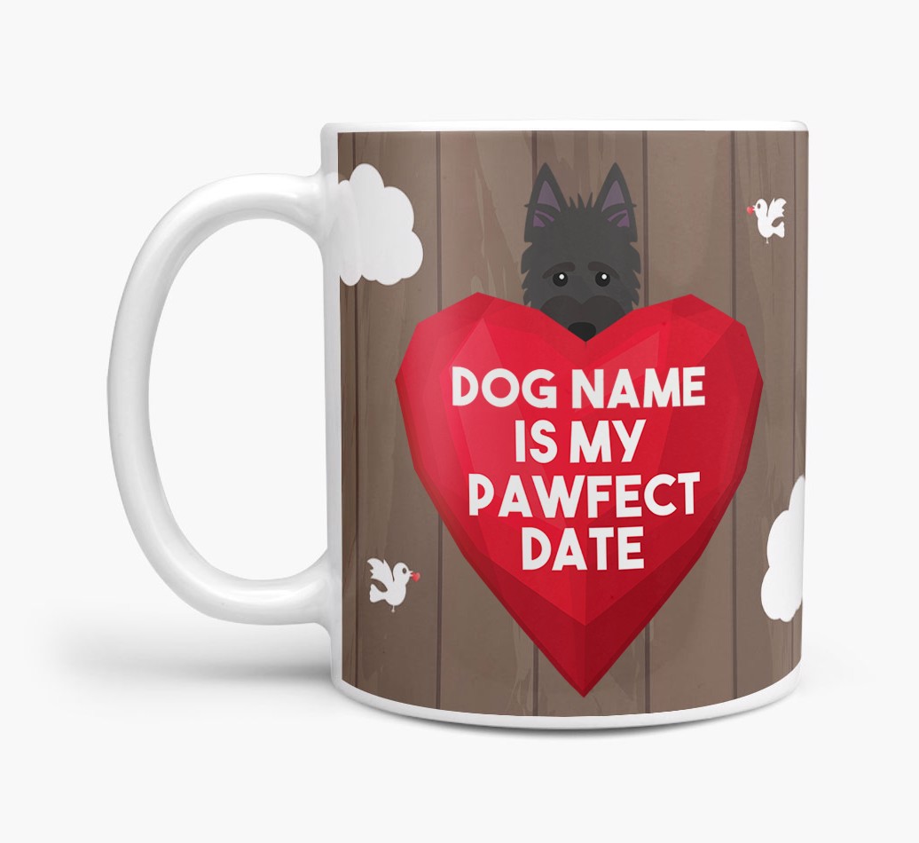 'Pawfect Date' - Personalised {breedFullName} Mug