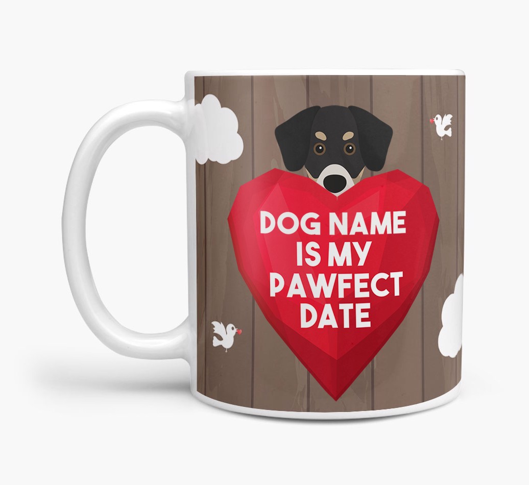 'Pawfect Date' - Personalised {breedFullName} Mug