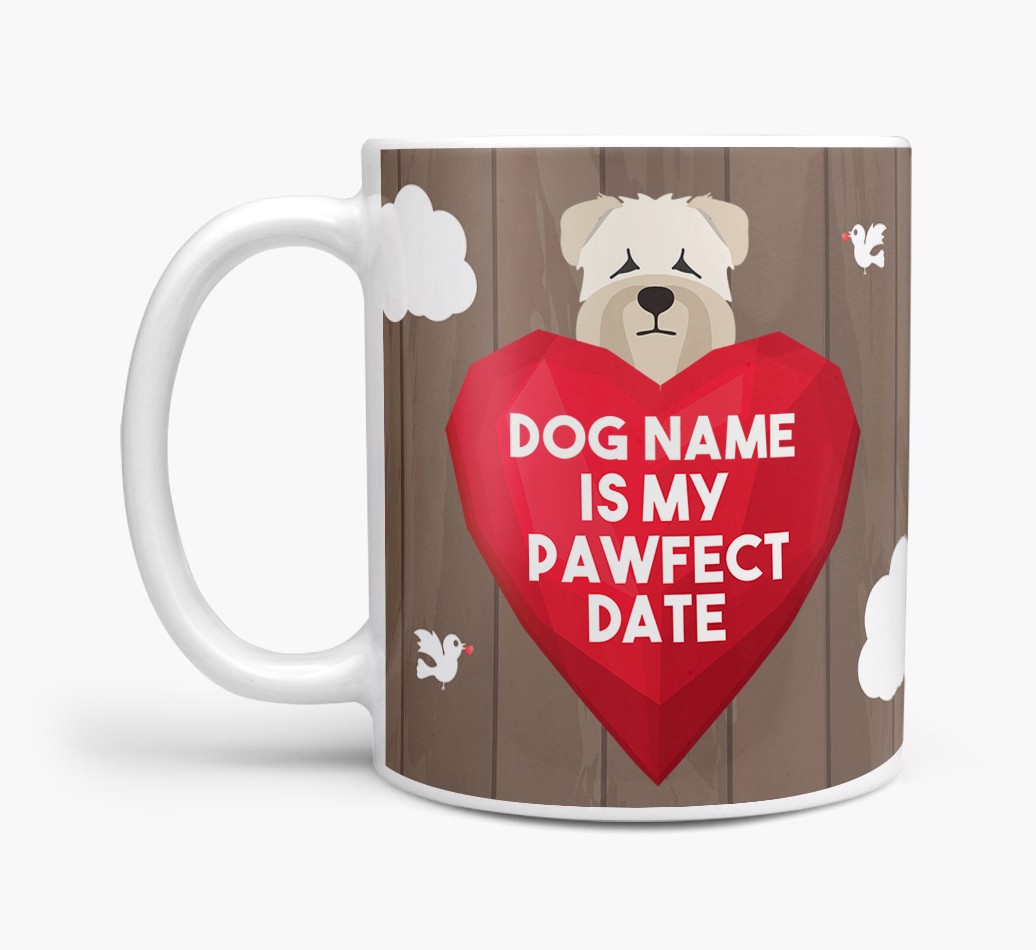 'Pawfect Date' - Personalised {breedFullName} Mug
