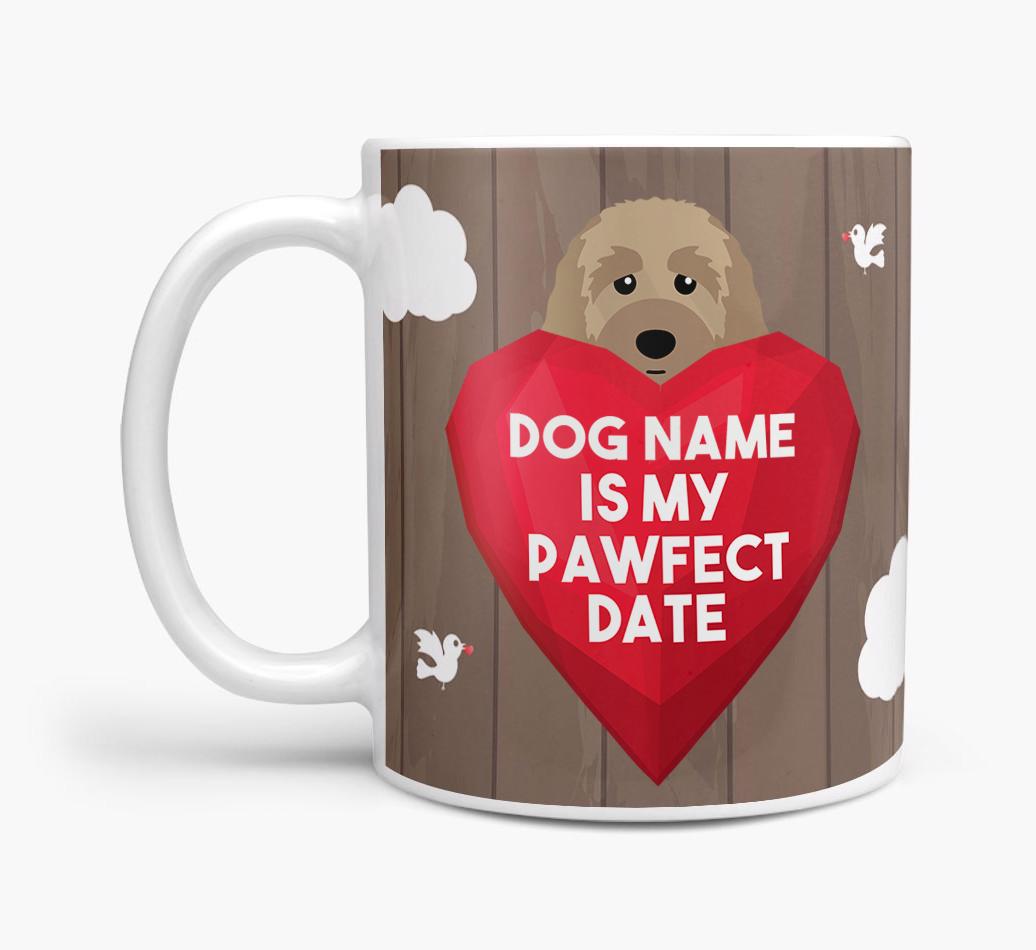 'Pawfect Date' - Personalized {breedFullName} Mug