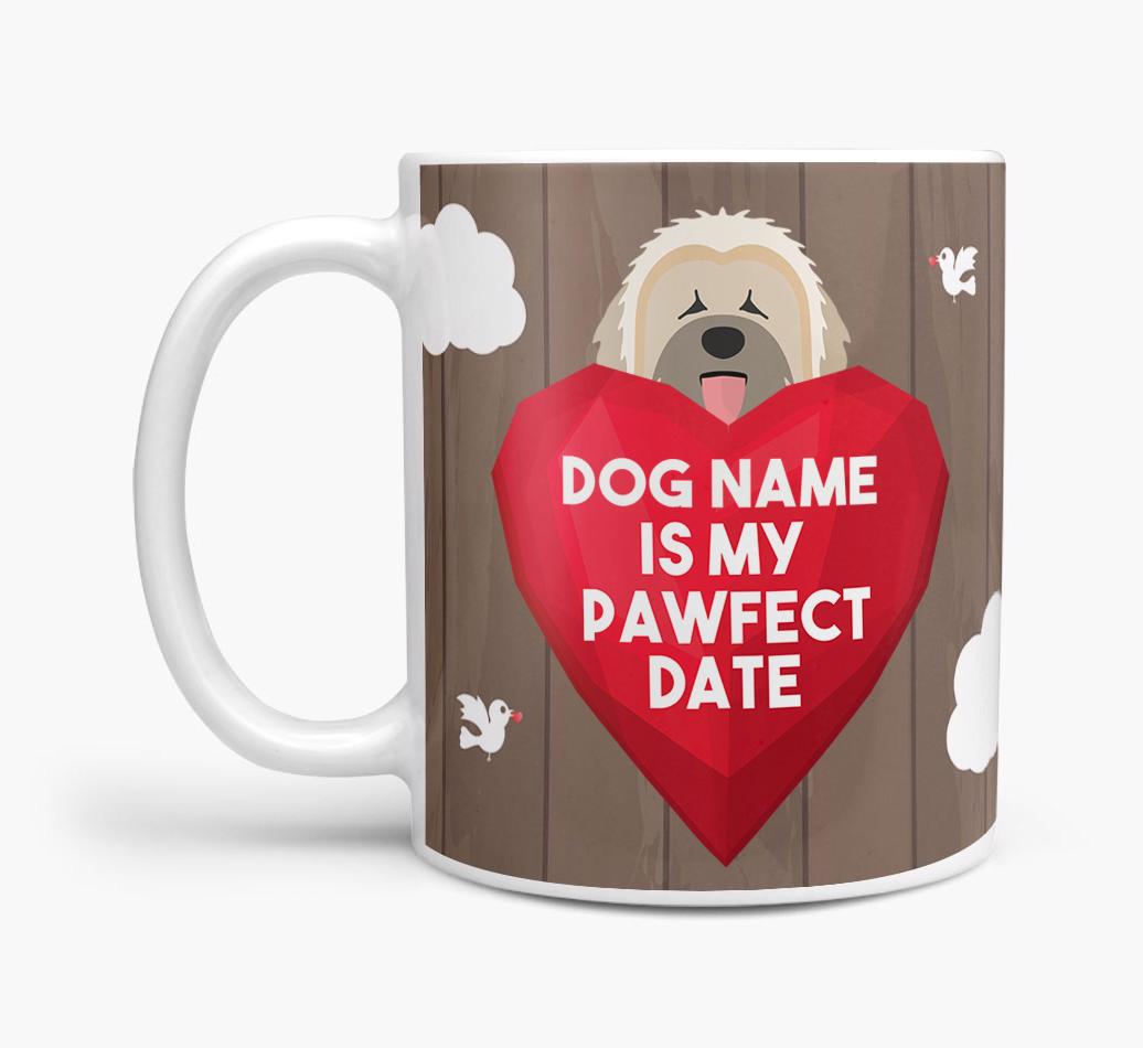 'Pawfect Date' - Personalized {breedFullName} Mug