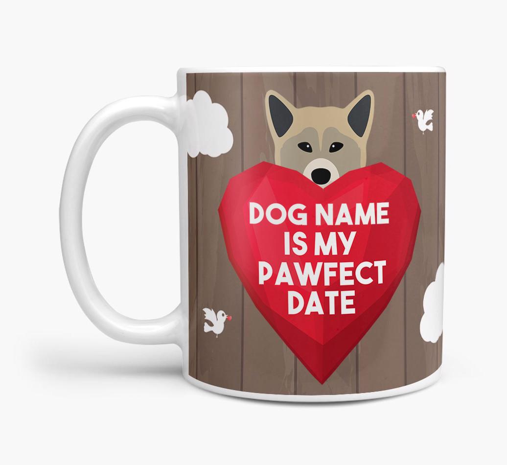 'Pawfect Date' - Personalized {breedFullName} Mug