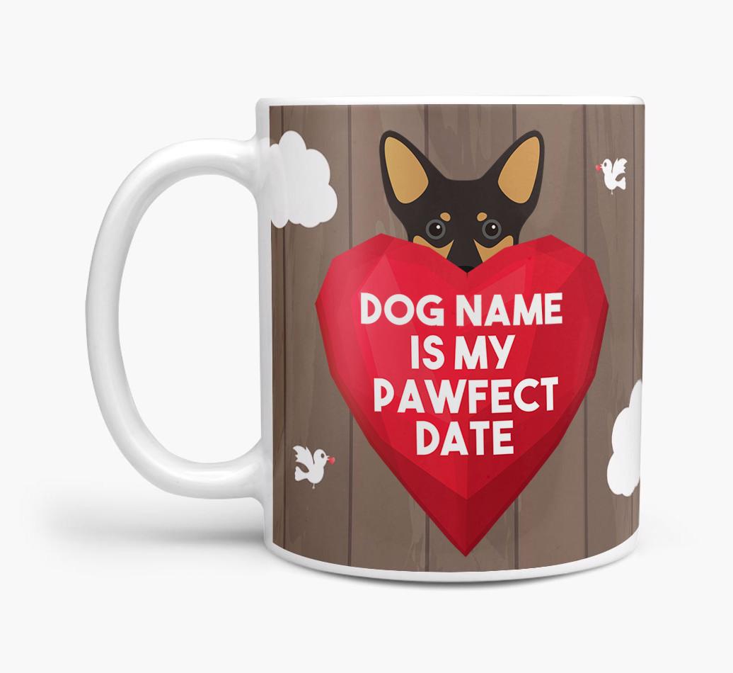 'Pawfect Date' - Personalized {breedFullName} Mug