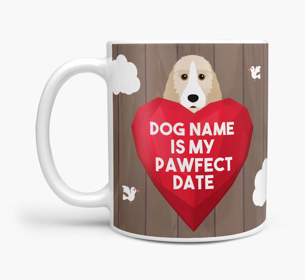 'Pawfect Date' - Personalized {breedFullName} Mug