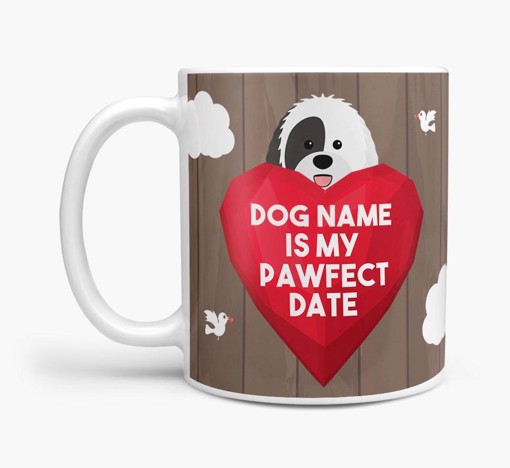 'Pawfect Date' - Personalized {breedFullName} Mug