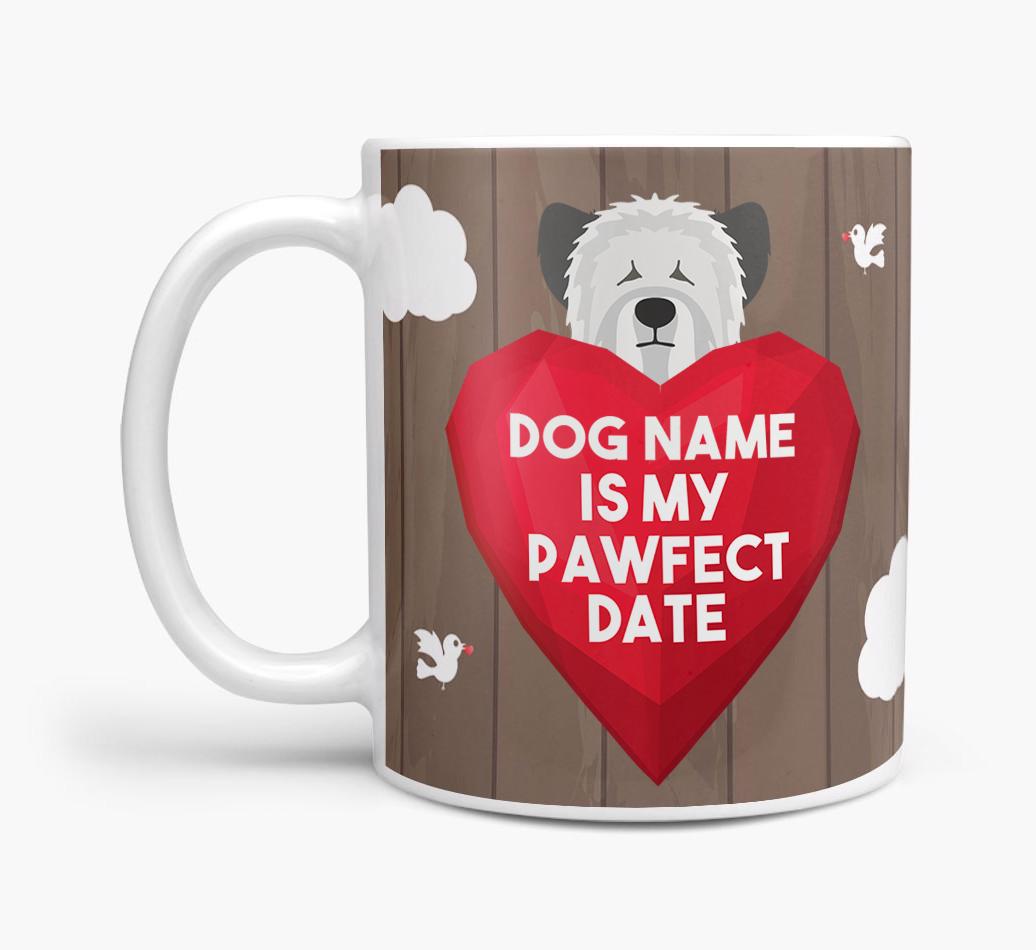 'Pawfect Date' - Personalized {breedFullName} Mug