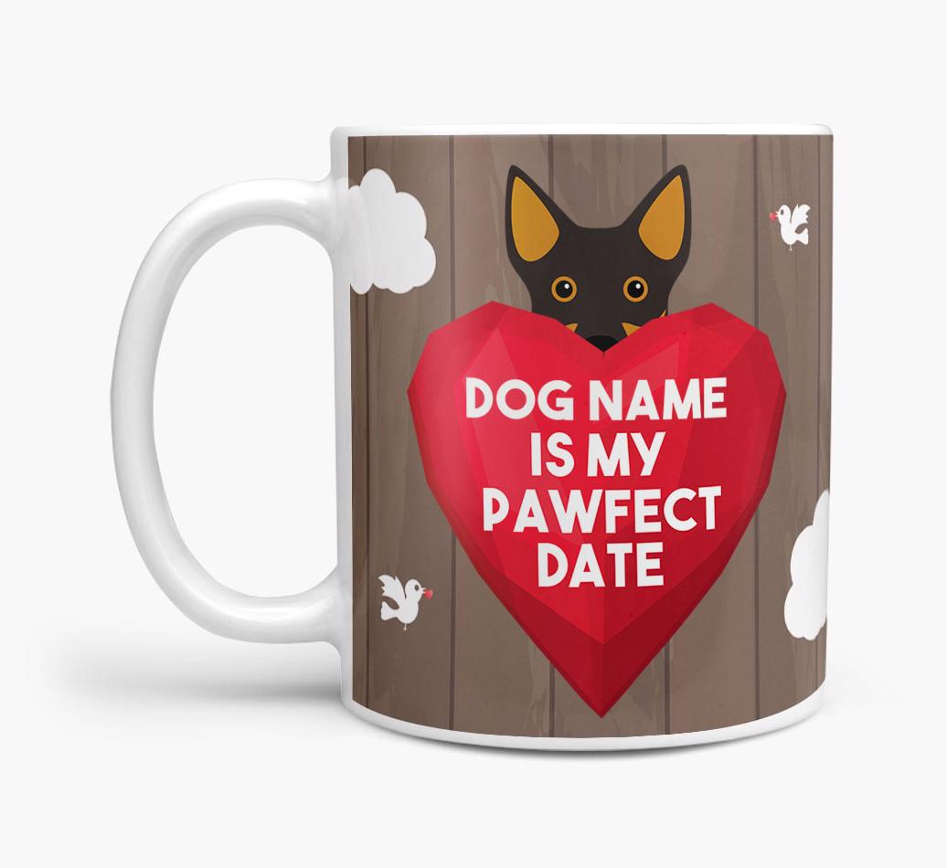 'Pawfect Date' - Personalized {breedFullName} Mug