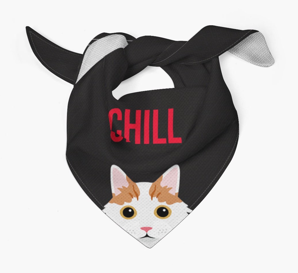 'Chill' - Personalised {breedCommonName} Bandana