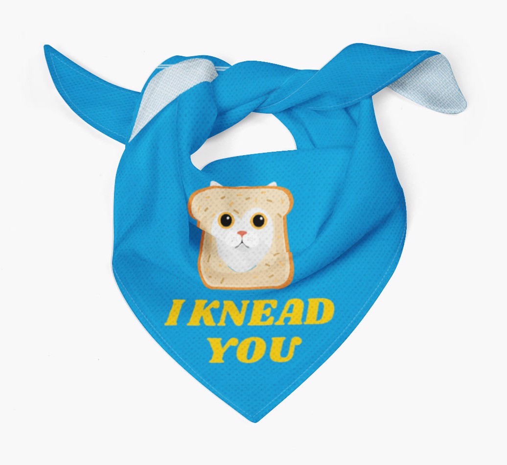 'Knead You' - Personalised {breedCommonName} Bandana