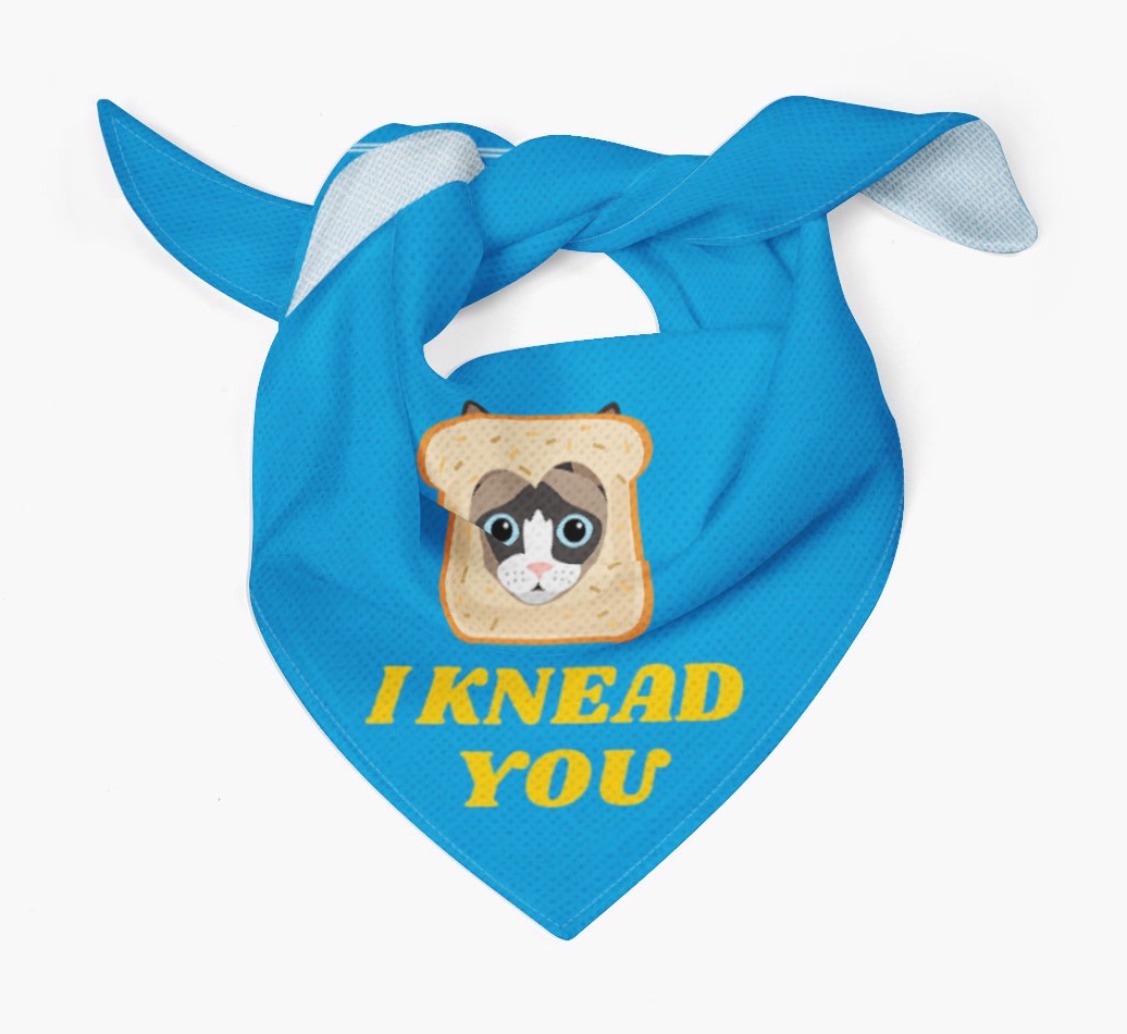 'Knead You' - Personalised {breedCommonName} Bandana