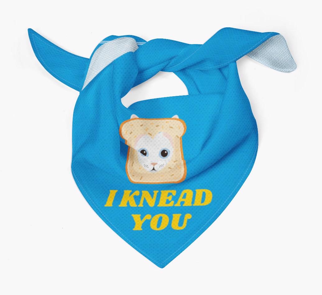 'Knead You' - Personalized {breedCommonName} Bandana