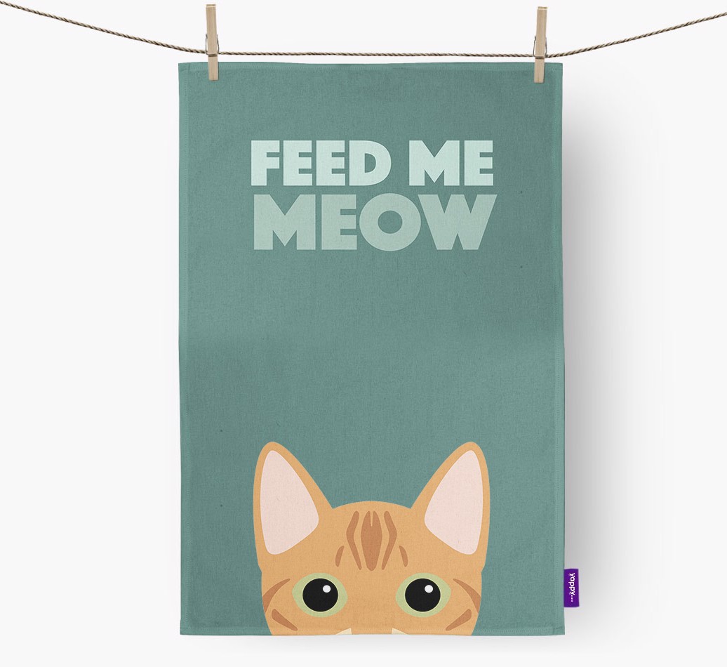 Personalized Arabian Mau Dish Towels