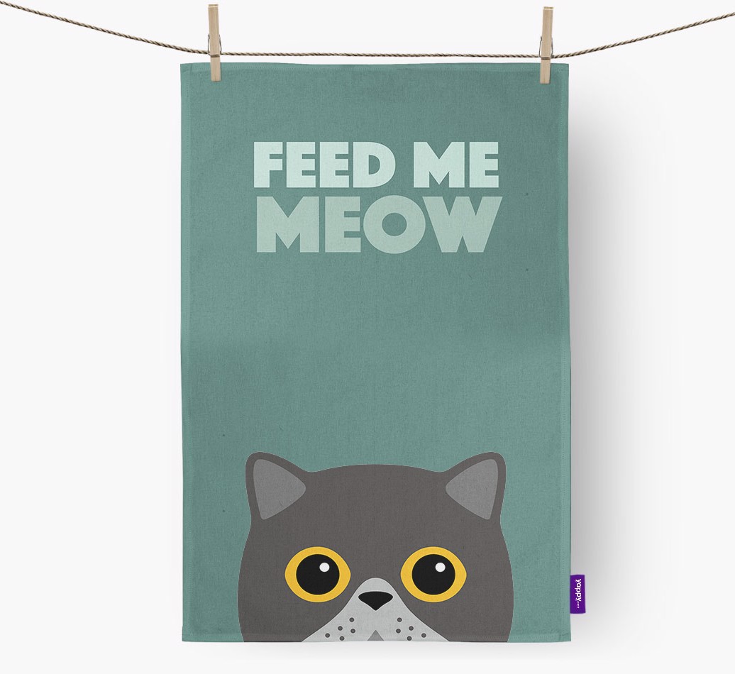 Personalized Exotic Dish Towels