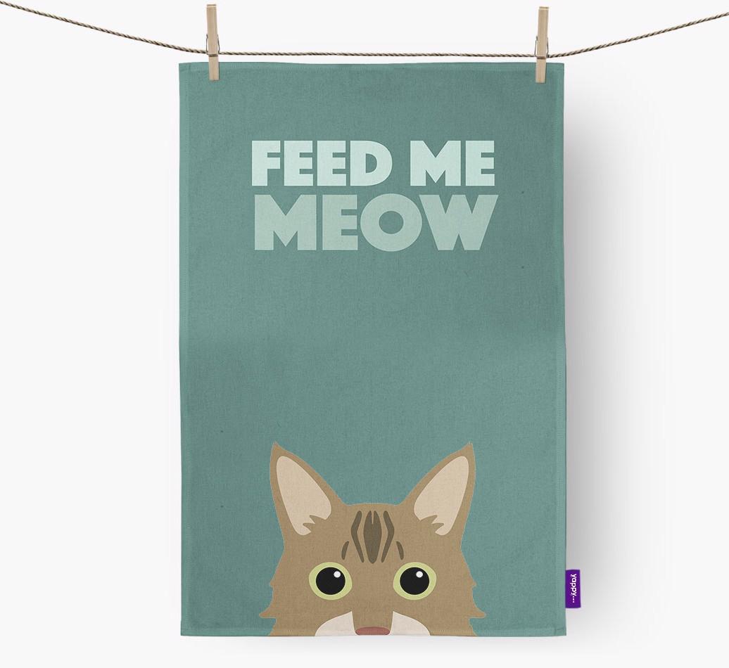 Personalized LaPerm Dish Towels