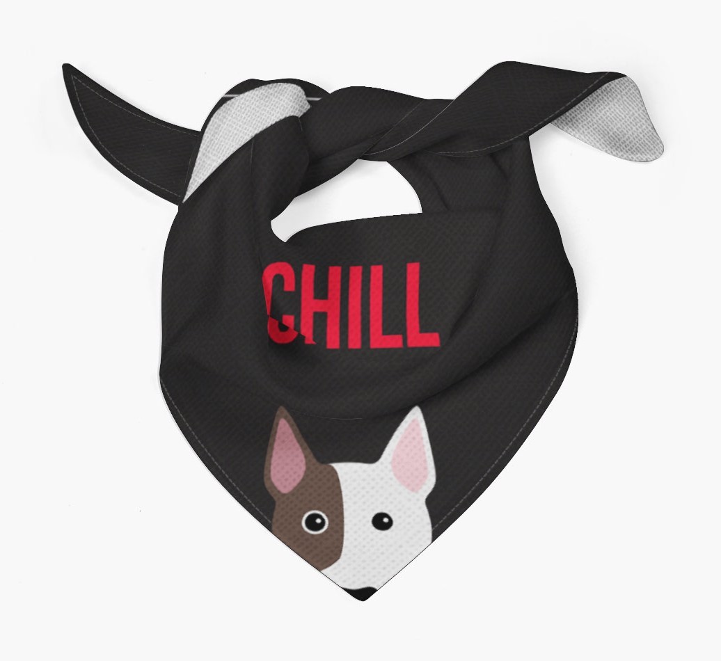 'Chill' - Personalised {breedFullName} Bandana