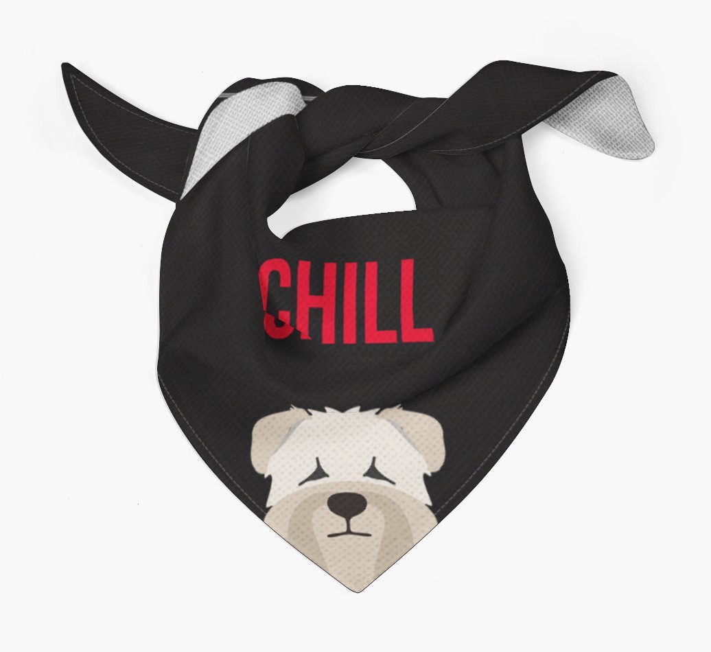 'Chill' - Personalised {breedFullName} Bandana
