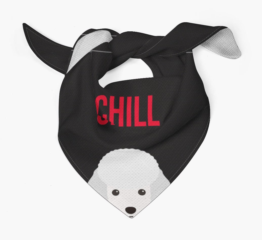 'Chill' - Personalised {breedFullName} Bandana