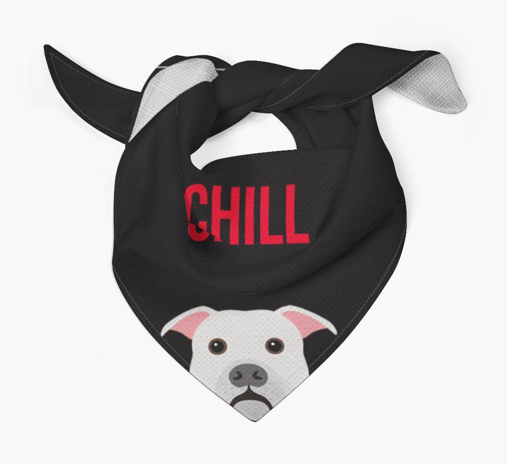 'Chill' - Personalized {breedFullName} Bandana