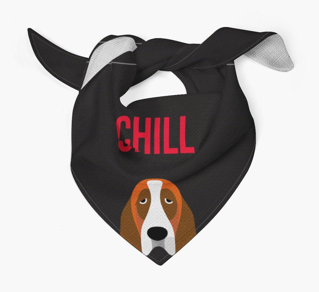 'Chill' - Personalized {breedFullName} Bandana