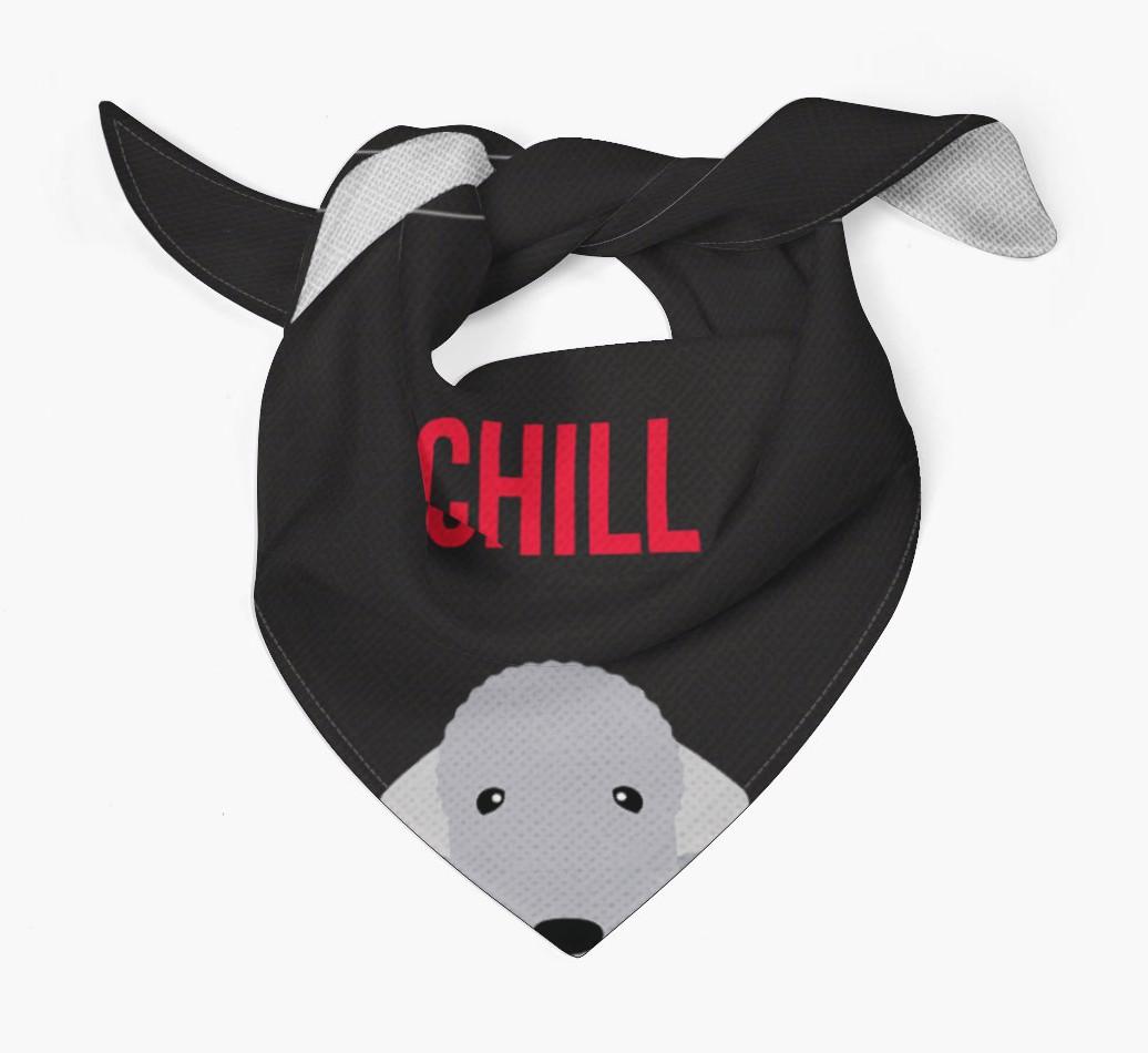 'Chill' - Personalized {breedFullName} Bandana