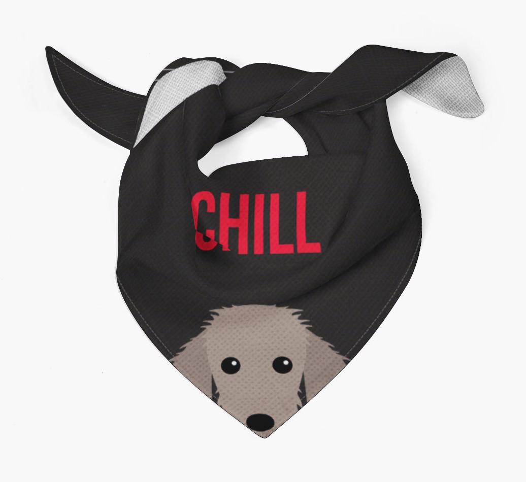 'Chill' - Personalized {breedFullName} Bandana