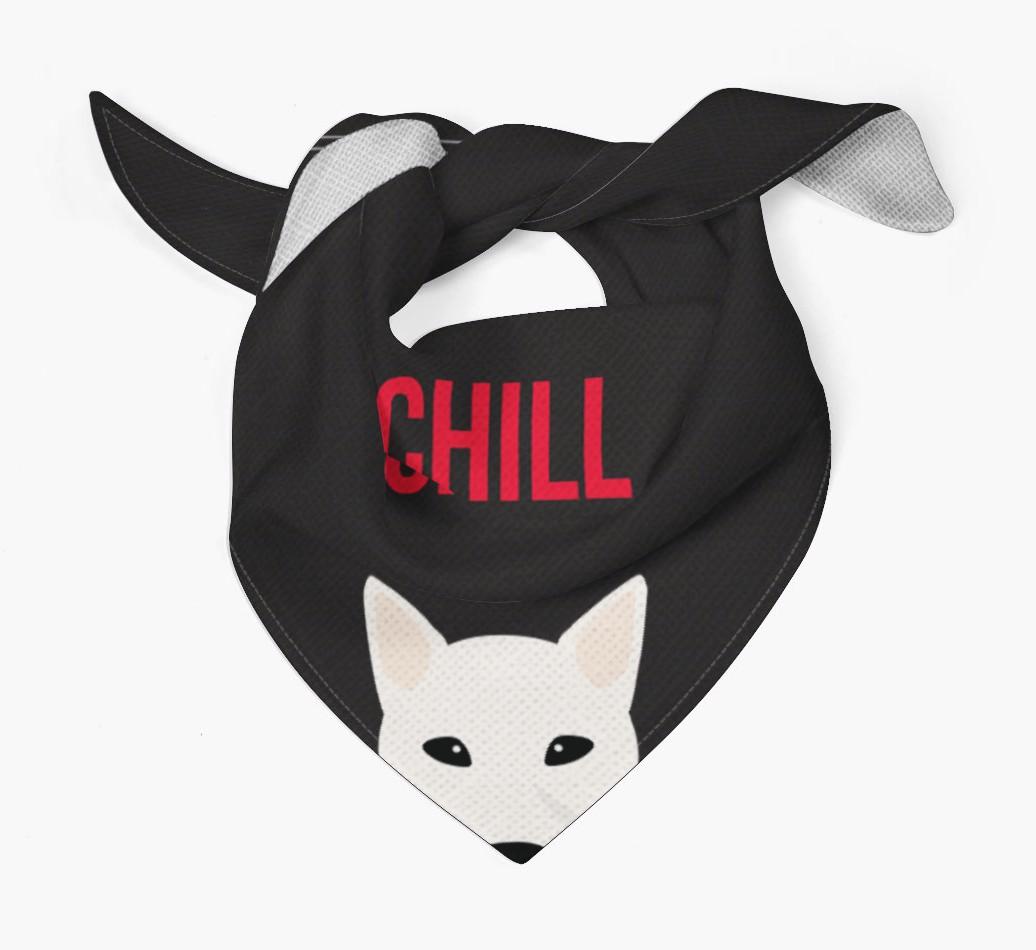 'Chill' - Personalized {breedFullName} Bandana