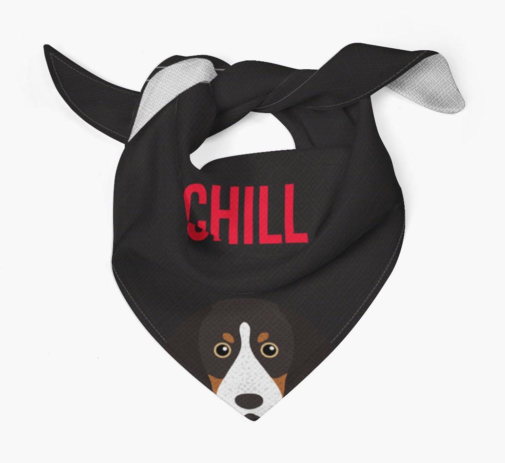 'Chill' - Personalized {breedFullName} Bandana