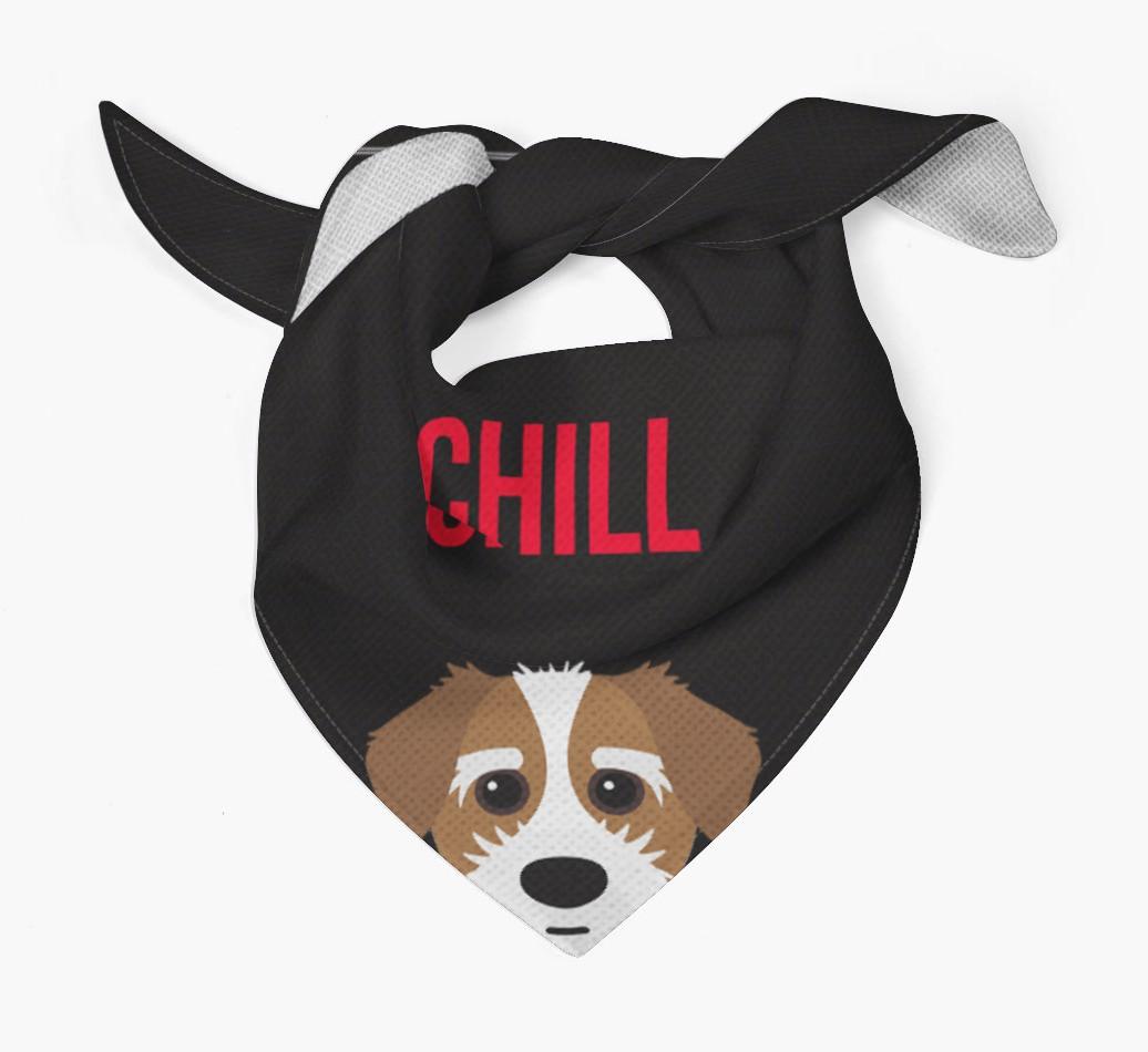 'Chill' - Personalized {breedFullName} Bandana