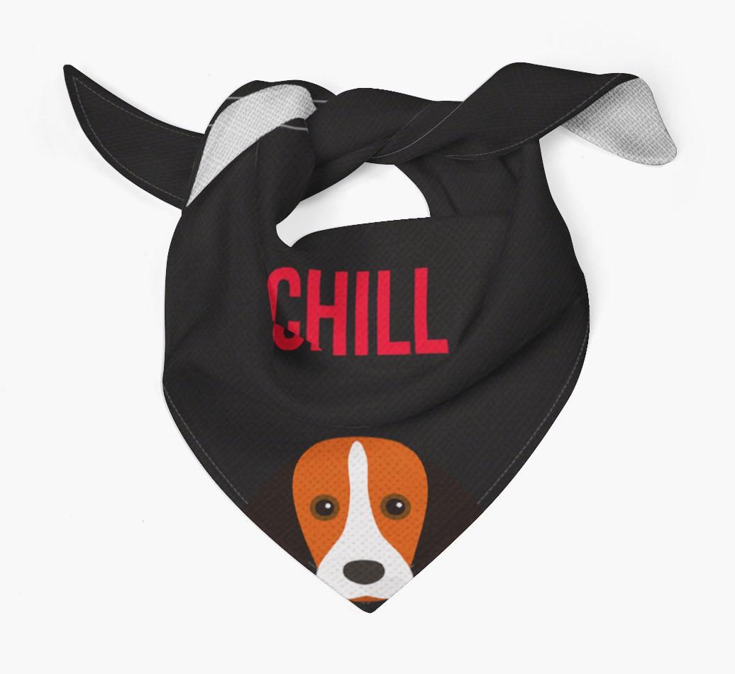 'Chill' - Personalized {breedFullName} Bandana