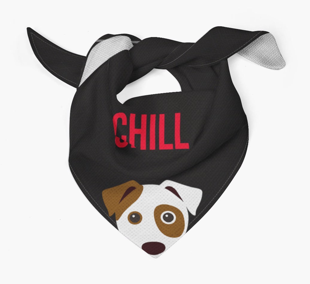 'Chill' - Personalized {breedFullName} Bandana