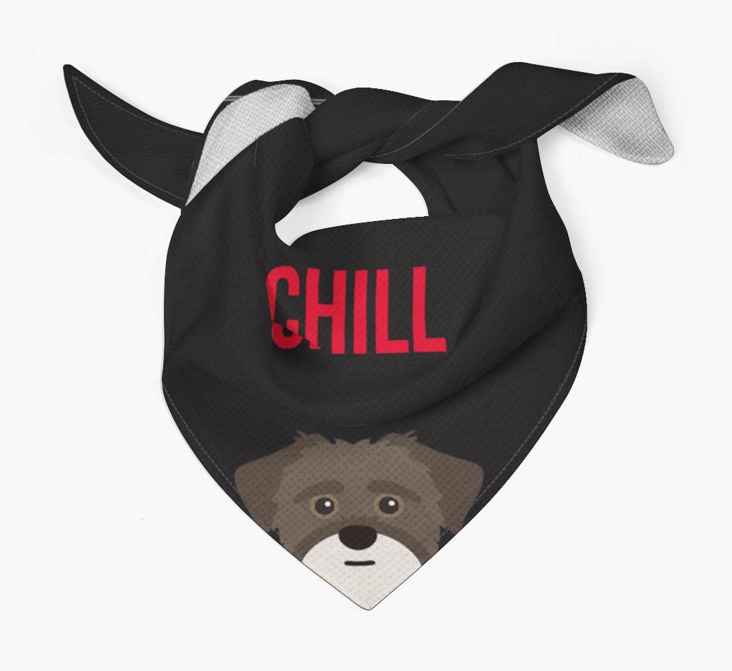 'Chill' - Personalized {breedFullName} Bandana