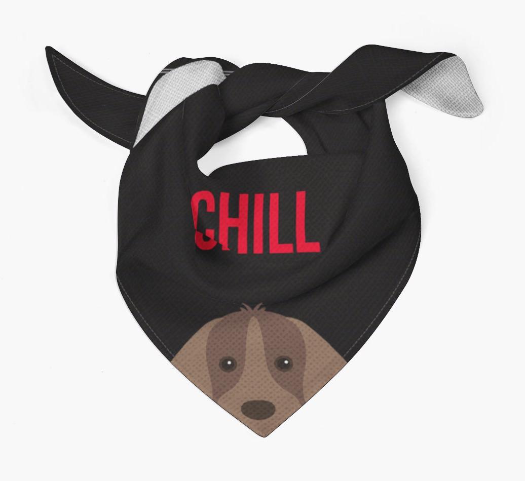 'Chill' - Personalized {breedFullName} Bandana