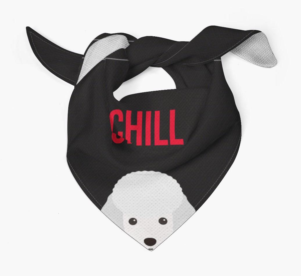 'Chill' - Personalized {breedFullName} Bandana