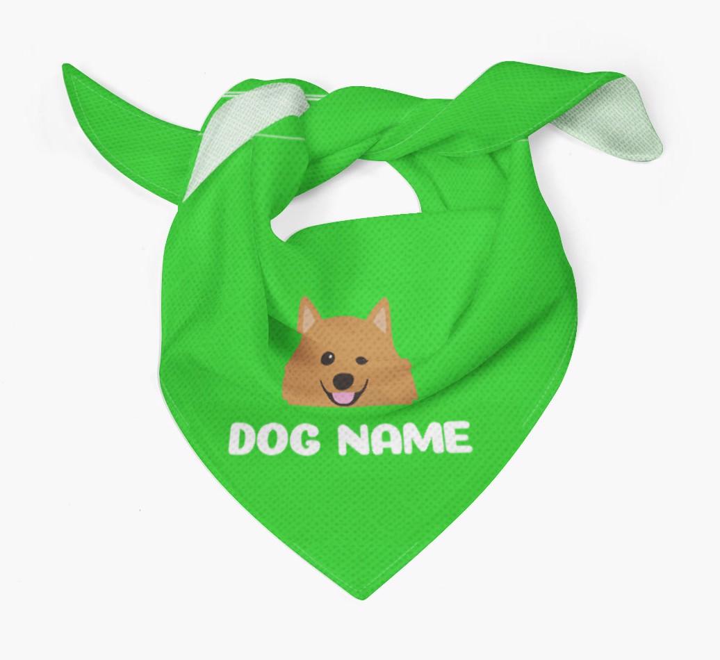 'Peeking Name' - Personalized {breedFullName} Bandana