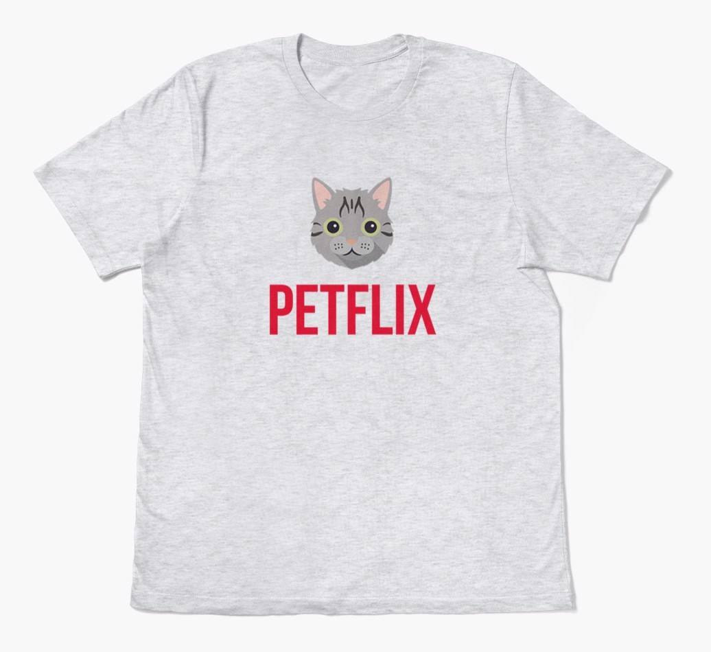 'Petflix' - Personalised {breedCommonName} T-Shirt