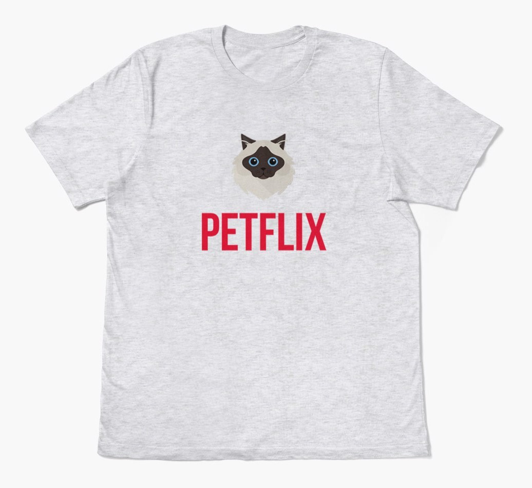'Petflix' - Personalised {breedCommonName} T-Shirt