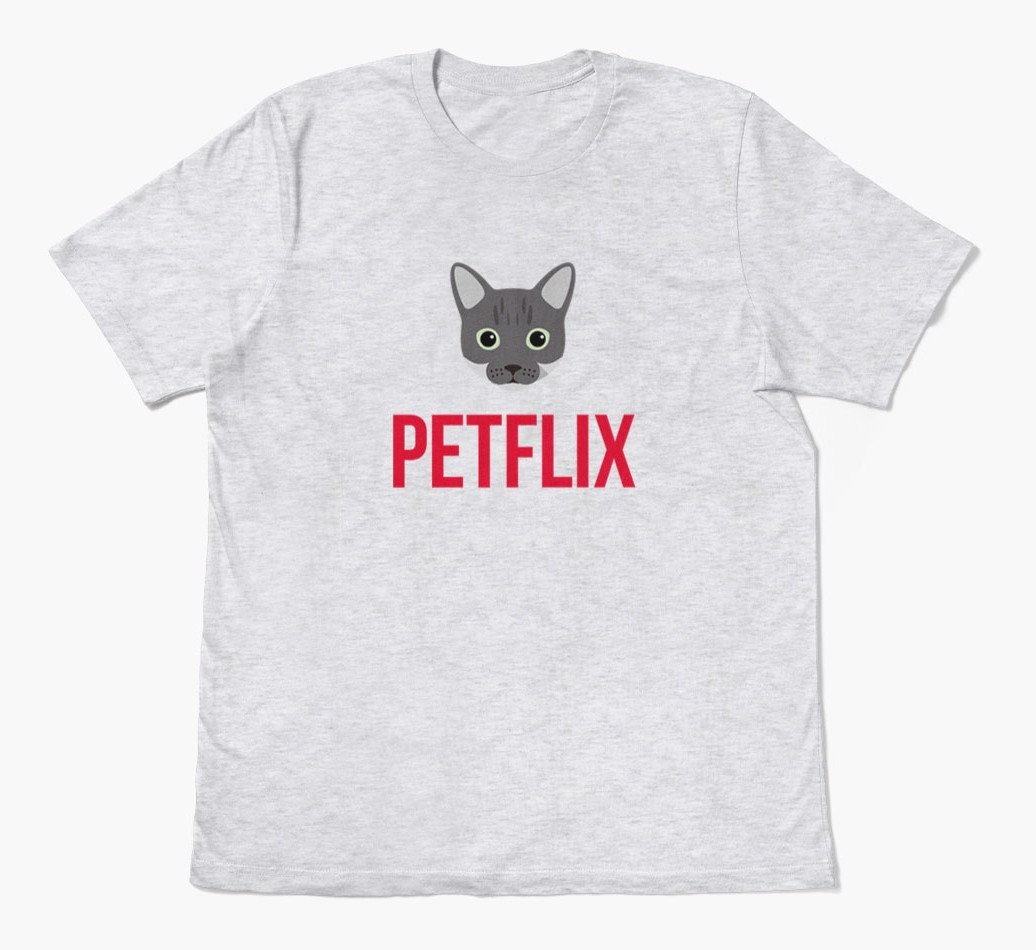 'Petflix' - Personalised {breedCommonName} T-Shirt